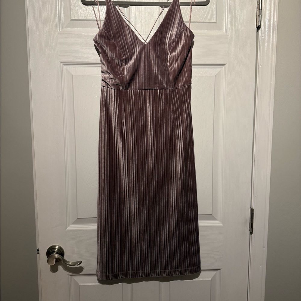 Black Swan Dusty Purple Midi Dress